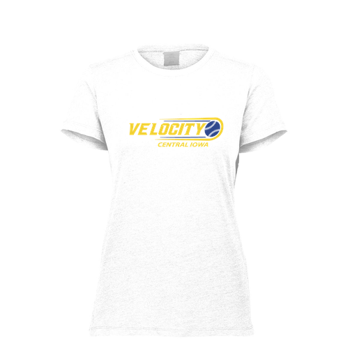 [FTSCUBWH-FAXS-LOGO2] Decker Women's Tri-Blend T-Shirt - Short Sleeve (Female Adult XS, White, Logo 2)