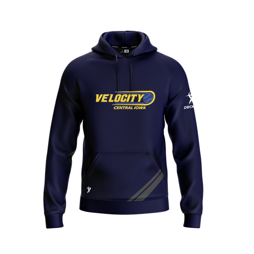 [FOLHSMNV-YXS-LOGO2] Decker Summit Hoodie (Youth XS, Navy, Logo 2)
