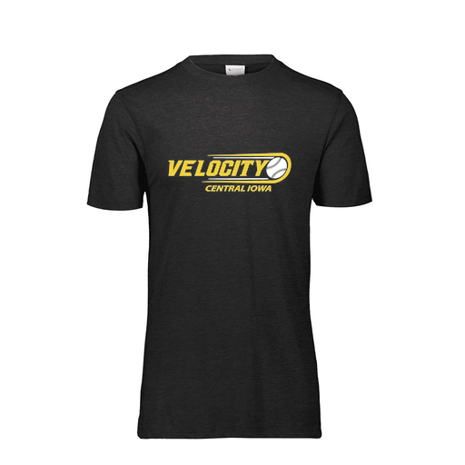[FTSCUBBK-YS-LOGO1] Decker Youth Tri-Blend T-Shirt - Short Sleeve (Youth S, Black, Logo 1)