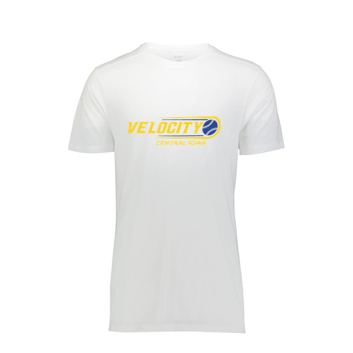 [FTSCUBWH-YS-LOGO2] Decker Youth Tri-Blend T-Shirt - Short Sleeve (Youth S, White, Logo 2)