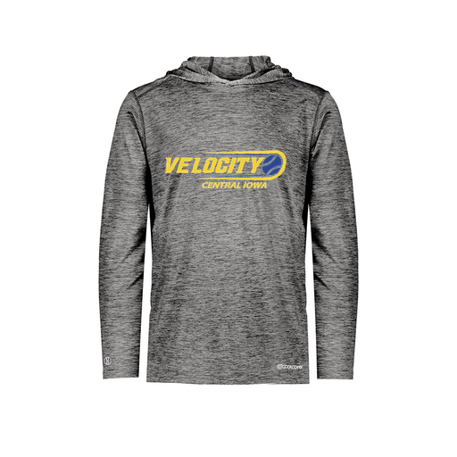 [FOLHCGBK-AS-LOGO2] Decker Men's Charge Hoodie (Adult S, Black, Logo 2)