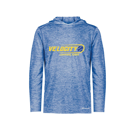 [FOLHCGRY-AS-LOGO2] Decker Men's Charge Hoodie (Adult S, Royal, Logo 2)