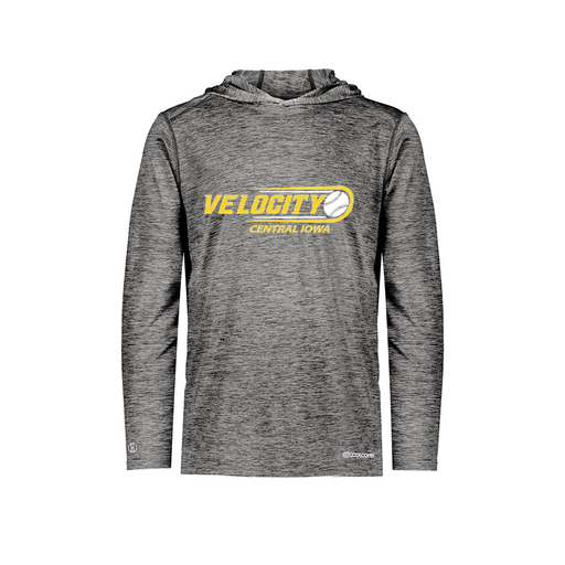 [FOLHCGBK-YS-LOGO1] Decker Youth Charge Hoodie (Youth S, Black, Logo 1)