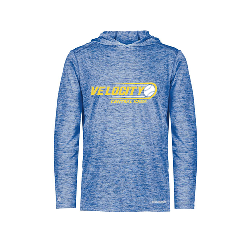 [FOLHCGRY-YS-LOGO1] Decker Youth Charge Hoodie (Youth S, Royal, Logo 1)