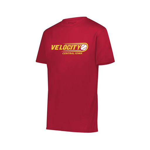 [222818.083.S-LOGO1] Men's Movement Dri Fit Shirt (Adult S, Red, Logo 1)