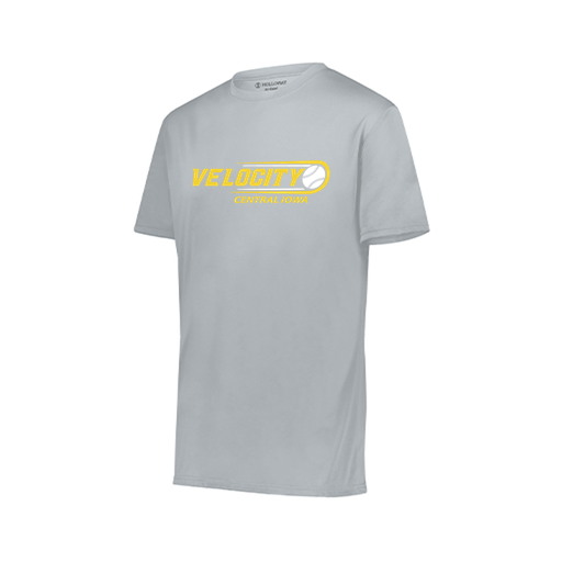 [222818.099.S-LOGO1] Men's Movement Dri Fit Shirt (Adult S, Silver, Logo 1)