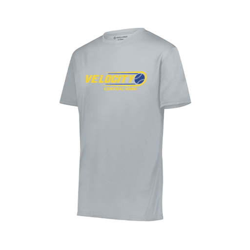 [222818.099.S-LOGO2] Men's Movement Dri Fit Shirt (Adult S, Silver, Logo 2)